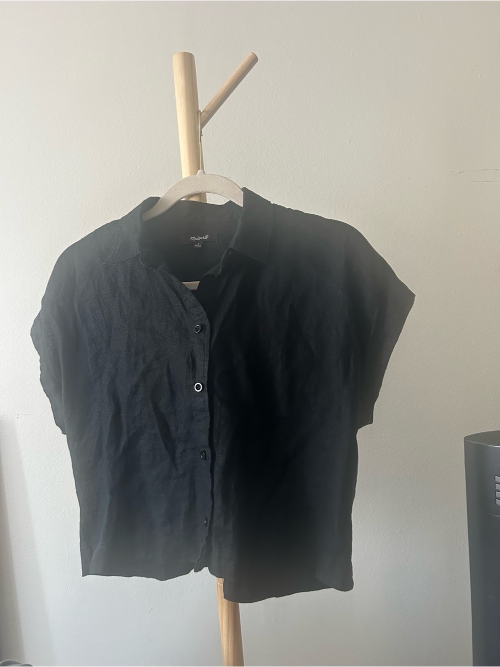 Madewell Button-Front Shirt Size S